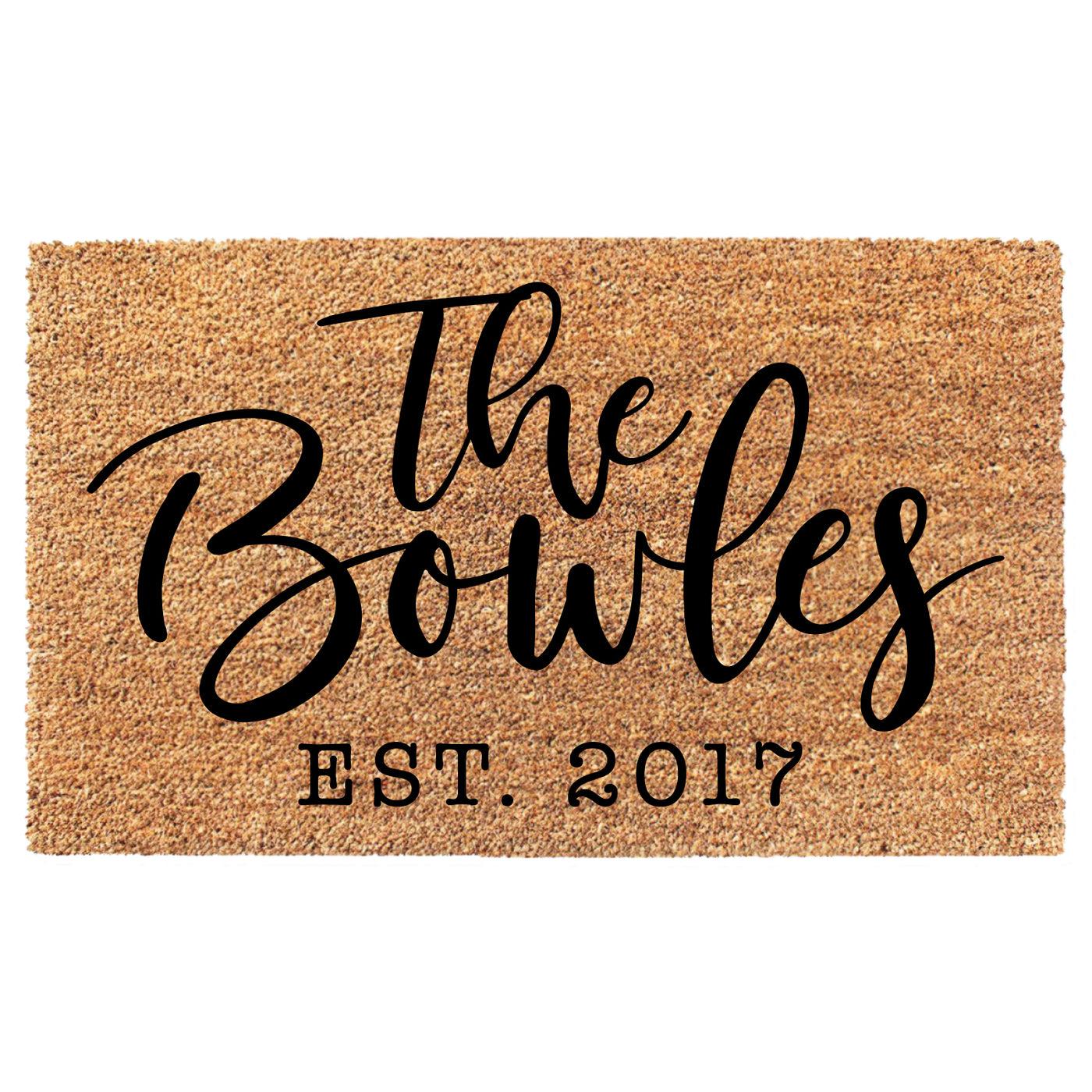 “Step Into Style” Doormat