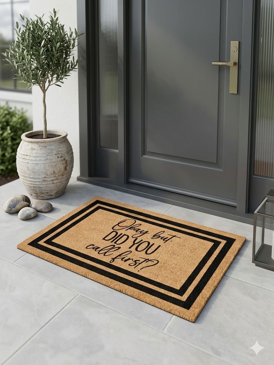 “Step Into Style” Doormat